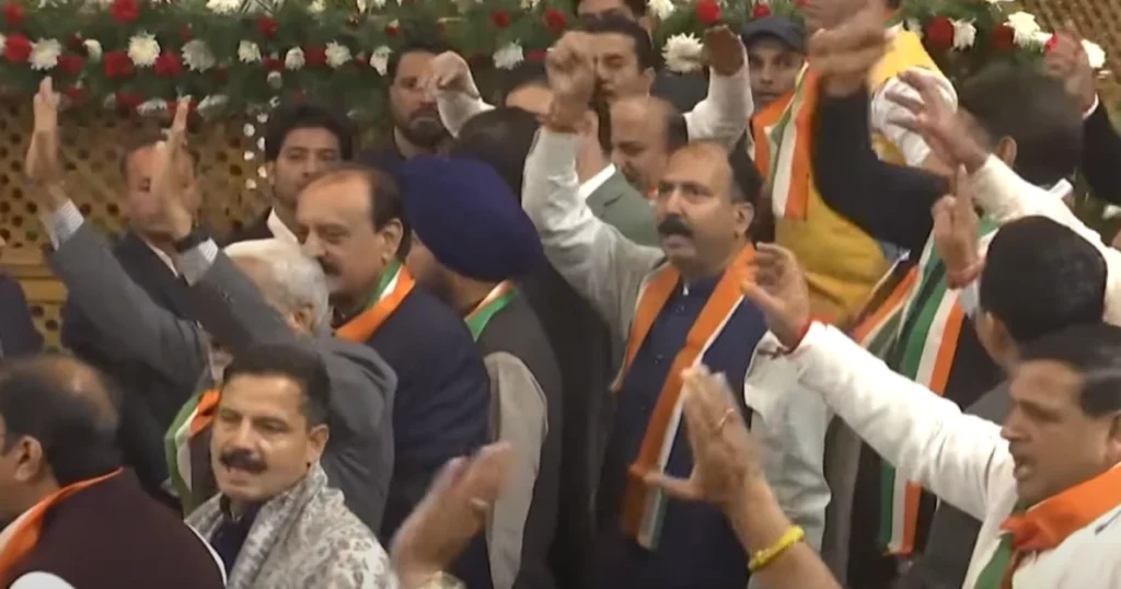 BJP MLA J&K assembly ,article 370 restoration ,restoration of special status,jammu and kashmir assembly ,News about J&K, Article 370,BJP protest