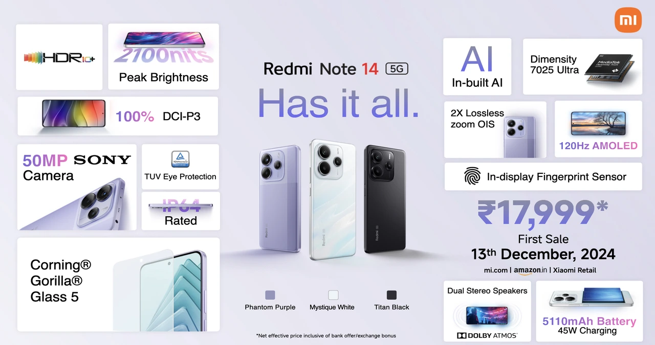 REDMI NOTE 14,REDMI NOTE 14 5G,REDMI NOTE 14 CAMERA,REDMI NOTE 14 BATTERY,रेडमी नोट 14